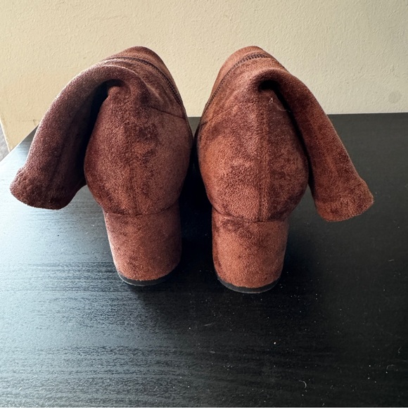Anthropologie Silent D brown suede booties - Picture 4 of 8